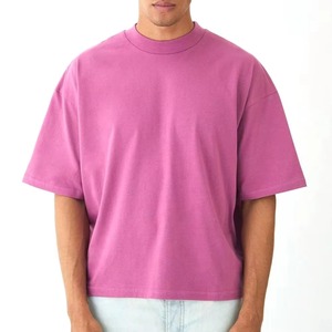 Camisetas de Alta Calidad OEM con Lavado Ácido, Estilo Holgado y Vintage, Camiseta con Estampado Digital para Hombre, Personalizada - Product Image 1