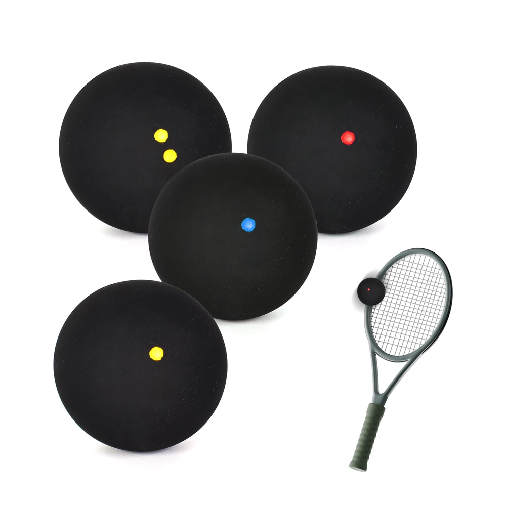 New Arrival Custom Made Squash Ball High Quality Rubber 360 Degree Rotation Flexible Custom Color Customized Logo Low Price