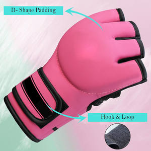 Guantes de MMA para Mujer, Guantes de Sparring para Kickboxing, Muay Thai, Entrenamiento en Jaula y Artes Marciales Mixtas - Product Image 4