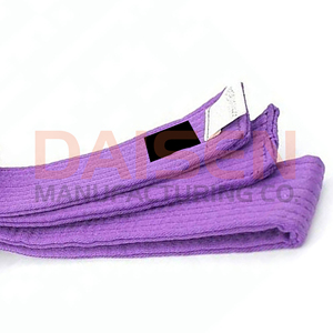 Cinturón de Taekwondo Tejido Morado de 1.8M, Equipo de Entrenamiento de Artes Marciales Duradero y Unisex - Product Image 3
