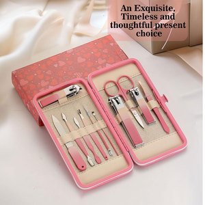 High Quality <b>Manicure</b> Pedicure Sets Stainless Steel Nail Tools <b>Kit</b> for Nail Salon and Personal Care <b>Manicure</b> & Pedicure Set - Product Image 5