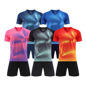 Uniforme de Voleibol para Hombre Adulto, Conjunto de Camiseta y Pantalones Cortos Personalizados, 100% Poliéster, Transpirable, de Secado Rápido, Ligero, Cuello Redondo, Manga Corta - Product Image 1
