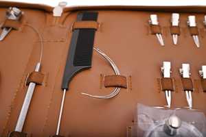 Kit de Herramientas para Extensiones de Cabello Obexa, Alicates de Acero Inoxidable 420C con Microperlas, Clips, Agujas y Estuche de Almacenamiento - Product Image 4