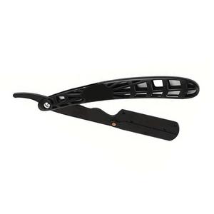 MORJE Surgical Straight Razor Single Blade Stainless Steel For Barber Shop Face <b>Shaving</b> Male ABS Plastic Handle - Product Image 5