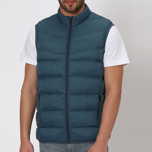 Chaqueta Acolchada de Diseño Personalizado OEM, Chaqueta Acolchada sin Mangas de Último Diseño, Ropa para Hombre, Chaqueta sin Mangas a la Moda - Product Image 5