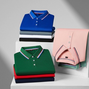 Camiseta Polo Deportiva para Hombre, Diseño Transpirable, Ropa de Verano, Rayas Personalizadas de Alta Calidad, al por Mayor, Marca Blanca - Product Image 4