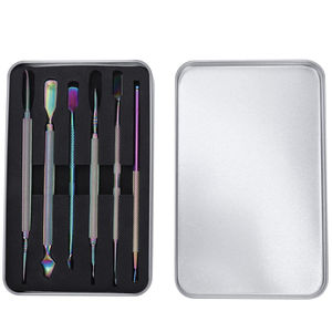Herramienta Profesional Personalizada de Doble Punta para Empujar y Remover Cutículas de Acero Inoxidable con Acabado Satinado/ Mate/ Espejo - Product Image 5