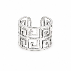 Heaven <b>Crafts</b> KA-894 Sterling Silver Eternity <b>Ring</b> 925 Adjustable Handmade Spiral Band Women Vintage Bohemian GIA Certified - Product Image 1