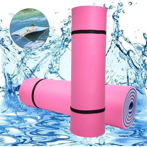 Lettino Galleggiante Ecologico da 2,7 m per Adulti, Durevole, per Piscina, in Blu, Bianco e Rosa, per Intrattenimento - Product Image 3
