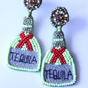 Pendientes de Cuentas Hechos a Mano para Mujer, Artesanía Premium a Precio Económico - Product Image 1