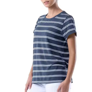 Camisetas de Manga Corta Extra Grandes para Mujer, Camisetas Holgadas de Algodón y Poliéster, Ropa de Mujer, Camisetas Deportivas de Talla Grande para Mujer - Product Image 2