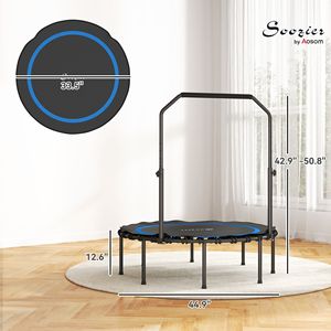 "10ft/12ft Kids Indoor <b>Trampoline</b> with PP Frame Home/Gym Use No Protective Net No Weekends Shipments" - Product Image 4