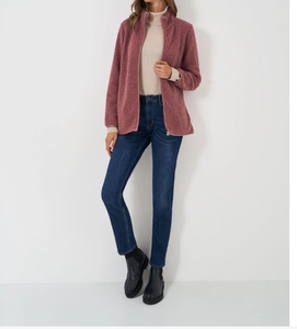 Sudadera Personalizada de Alta Calidad con Cuello en V para Mujer, Informal, Suave, de Mezcla de Algodón, Tejida, Holgada, con Logotipo Personalizado - Product Image 1