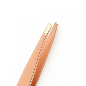 Precision Slant Tip <b>Eyebrow</b> Tweezers Stainless Steel Facial <b>Hair</b> <b>Removal</b> Tool Professional Beauty Tweezer For <b>Eyebrow</b> - Product Image 4