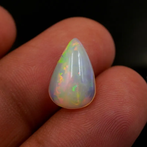 Cabujón de Ópalo Fuego Welo, Corte Pera, 2.70 Ct - Product Image 5