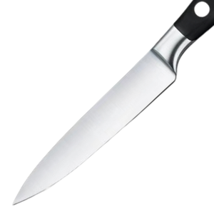 Cuchillos de Cocina con Mango de Madera Marrón, Hoja Afilada de Acero Inoxidable, Triple Remache, Cuchillos Profesionales de Chef para Preparación de Alimentos - Product Image 5