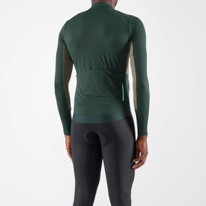 Maillot de Ciclismo con Logotipo Personalizado, Maillot de Ciclismo Ligero para Hombre, Chaqueta de Manga Larga para Invierno - Product Image 2