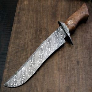 Couteau de chasse haut de gamme à lame fixe, couteau de survie pour le camping en plein air, outil de chasse en acier durable, fabrication sur mesure OEM ODM en gros - Product Image 1