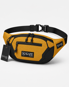 Sac banane en nylon GAPE SPORTS, sangle réglable, fermeture éclair, unisexe, décontracté, résistant à l'eau, léger, multifonctionnel - Product Image 4