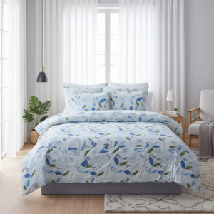 Juego de Sábanas de Algodón Nature Bliss de 200 Hilos, Estilo Americano, Tamaño Individual/Doble, 4 Piezas, 60x90 Pulgadas, Sábana Plana para Uso Doméstico y Hotelero - Product Image 3