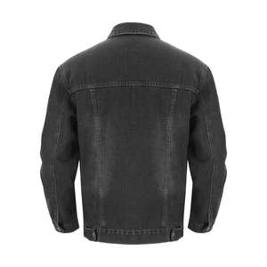 Vestes pour hommes, service OEM, design personnalisé, veste en jean surdimensionnée à boutons, manches longues, veste en jean pour hommes, haute qualité - Product Image 5