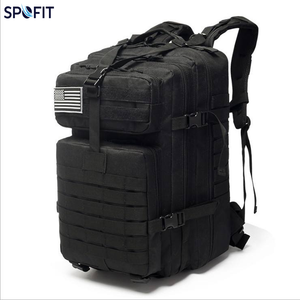 Sac à dos tactique Oxford camouflage style national personnalisé en gros 45L Molle imperméable antivol avec doublure en polyester pour hommes - Product Image 2