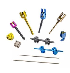 Juego de Instrumentos para Implantes Ortopédicos de Tornillo Pedicular Poliaxial de Acero Inoxidable para Columna Cervical, Certificado CE - Product Image 3