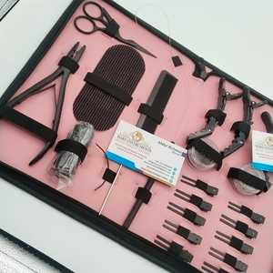 Alicates para extensiones de cabello de acero inoxidable, herramientas multifunción para extensiones de cabello, extensiones de anillos micro y cuentas de microanillos - Product Image 2