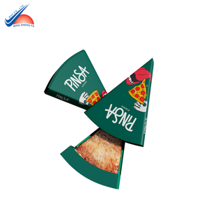 Bandeja Triangular para Rebanadas de Pizza de Grado Alimenticio con Impresión de Logotipo Personalizado - Product Image 1