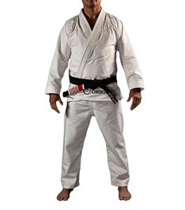 ชุดยิวยิตสู BJJ กิโมโนสำหรับฝึกซ้อม ยี่ห้อ Professional Blank Edge Force Sportswear ผ้าฝ้าย 100% ยืดหยุ่น ระบายอากาศได้ดี รับสกรีนโลโก้ - Product Image 1