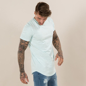 T-shirt en coton personnalisé pour homme, col rond, coupe ample, manches courtes, décontracté, mode estivale - Product Image 2