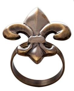 Anillo para Servilletas de Hierro Chapado en Oro de Primera Calidad, Hecho a Mano, Elegante Estilo Europeo, Ecológico, Decoración para Mesa de Boda - Product Image 6