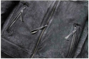 <b>Men</b> Genuine <b>Leather</b> Motorbike Fashion <b>Jacket</b> Motorcycle Biker <b>Jacket</b> - Product Image 3