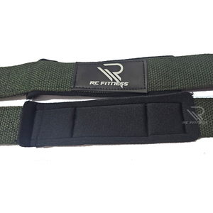 Correas de Levantamiento de Pesas RC Fitness Wear, Resistentes, de Algodón, Antideslizantes, Ligeras, con Cierre Elástico para Gimnasio, Levantamiento de Pesas y Fisicoculturismo - Product Image 2