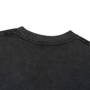 T-shirt Homme Streetwear Vintage Délavé, Coupe Boxy Courte et Oversize, Effet Usé, Vente en Gros Fabricant - Product Image 5
