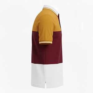 Chemises Polo Homme en Gros, Chemises Polo Homme Personnalisées, Manches Courtes, Color Block, T-Shirt Polo OEM - Product Image 4