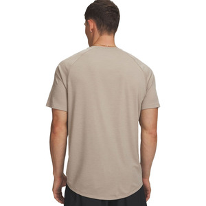 T-shirt col rond pour homme, manches courtes, tricoté, uni, décontracté, usage quotidien, logo personnalisé, grossiste fournisseur Pakistan Chine, personnalisation possible - Product Image 3