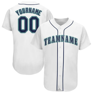 Full Button Baseball Jersey Uniform USA Style Personalized Youth Adults Men Women Apparel - Product Image 1