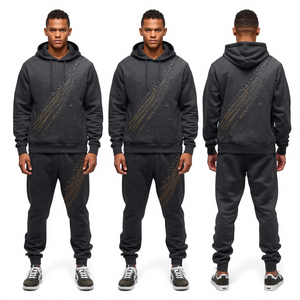 Chándal de Cristal de Meteorito de Primera Calidad a Precio de Mayoreo para Hombre, Ropa de Moda - Product Image 3