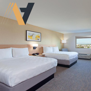 Prix direct usine du Vietnam OEM ODM Ensembles de chambre à coucher d'hôtel modernes portables Queen Casegoods durables solides en bois de lin écologiques - Product Image 1