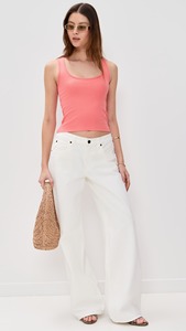 Débardeur pour femme en tissu doux, style tendance, parfait pour les tenues décontractées avant-gardistes - Product Image 4