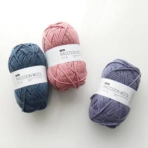 yarn Raccoon Wool Hand Knitting Yarn 95g Ball <b>thick</b> yarn hilos para crochet Hand Knitting Yarn Crochet Yarn threads for thread - Product Image 2