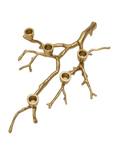 *Antique <b>Brass</b> Luxury Taper <b>Candlestick</b> <b>Holder</b> Set Gold Color Customized Sizes Handmade Multi-Purpose Custom - Product Image 1