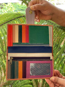 Women Stylish Leather Women Clutch <b>for</b> <b>Girls</b> Stylish Multi Color Recycled Leather <b>Purse</b> - Product Image 4