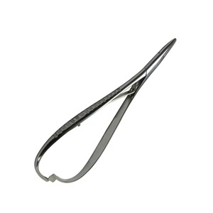 Portaagujas Mathieu de Acero Inoxidable 170mm 19-300-170, Instrumento Quirúrgico Manual Reutilizable de Precisión para Sutura, Hermann Meditech - Product Image 2