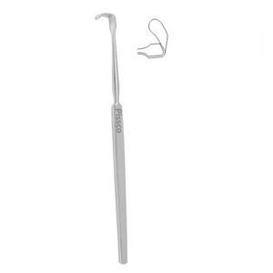 Rétracteur de tissus mous en forme de L PISSCO, rétracteur chirurgical manuel, rétracteur de tissus délicats, rétracteur chirurgical pour tissus mous - Product Image 3