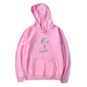 เสื้อฮู้ด Lil Peep Skeleton สำหรับผู้ชาย สีดำ ผ้าฝ้าย เสื้อสเวตเชิ้ตมีฮู้ดลำลอง สไตล์สตรีทแวร์สำหรับฤดูใบไม้ร่วง พิมพ์ลายด้านหน้า ดีไซน์กระเป๋าหน้า - Product Image 2