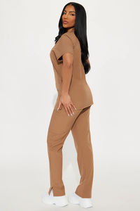 Uniformes Médicos de Hospital con Logotipo Personalizado, Resistentes al Agua, Elásticos, Unisex, Cuello Alto, Conjuntos de Manga Corta, Spandex/Poliéster - Product Image 4