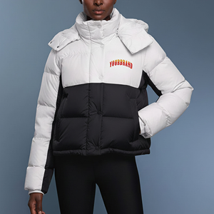 Veste matelassée en nylon pour femme, toucher luxueux, tissu de qualité supérieure, veste matelassée personnalisée avec logo pour femme, polyester recyclé - Product Image 4