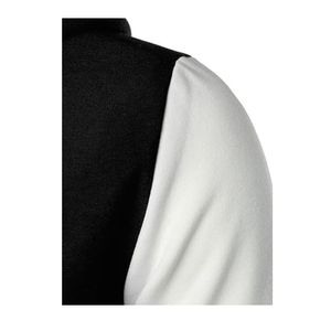 Blousons universitaires unisexes grandes tailles, personnalisables avec logo, col montant, style Letterman uni, en toile vierge, vente en gros - Product Image 4